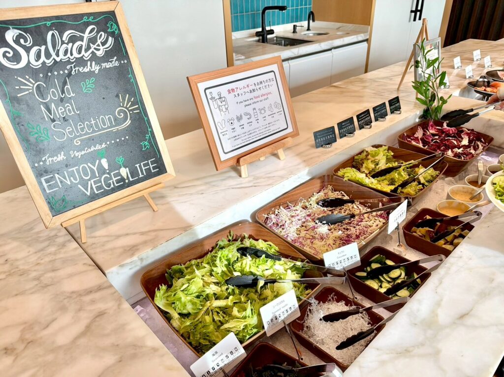 シェラトン鹿児島のレストラン「Daily Social」の朝食ビュッフェ（プラチナエリートの子連れ宿泊記ブログ）