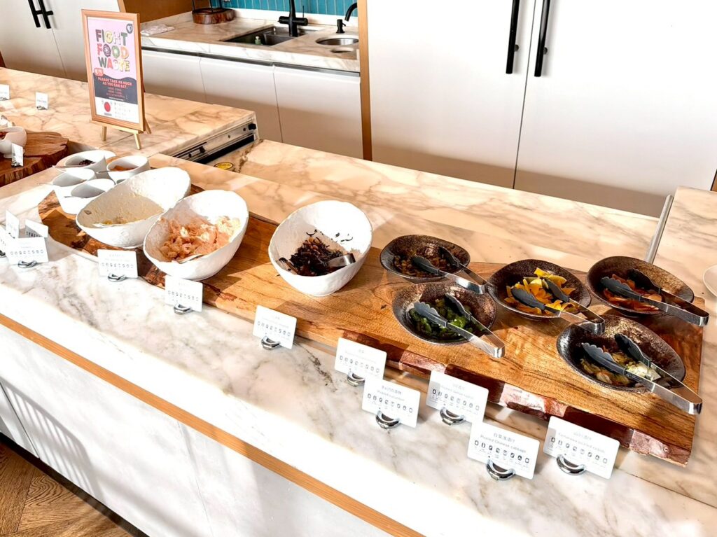 シェラトン鹿児島のレストラン「Daily Social」の朝食ビュッフェ（プラチナエリートの子連れ宿泊記ブログ）