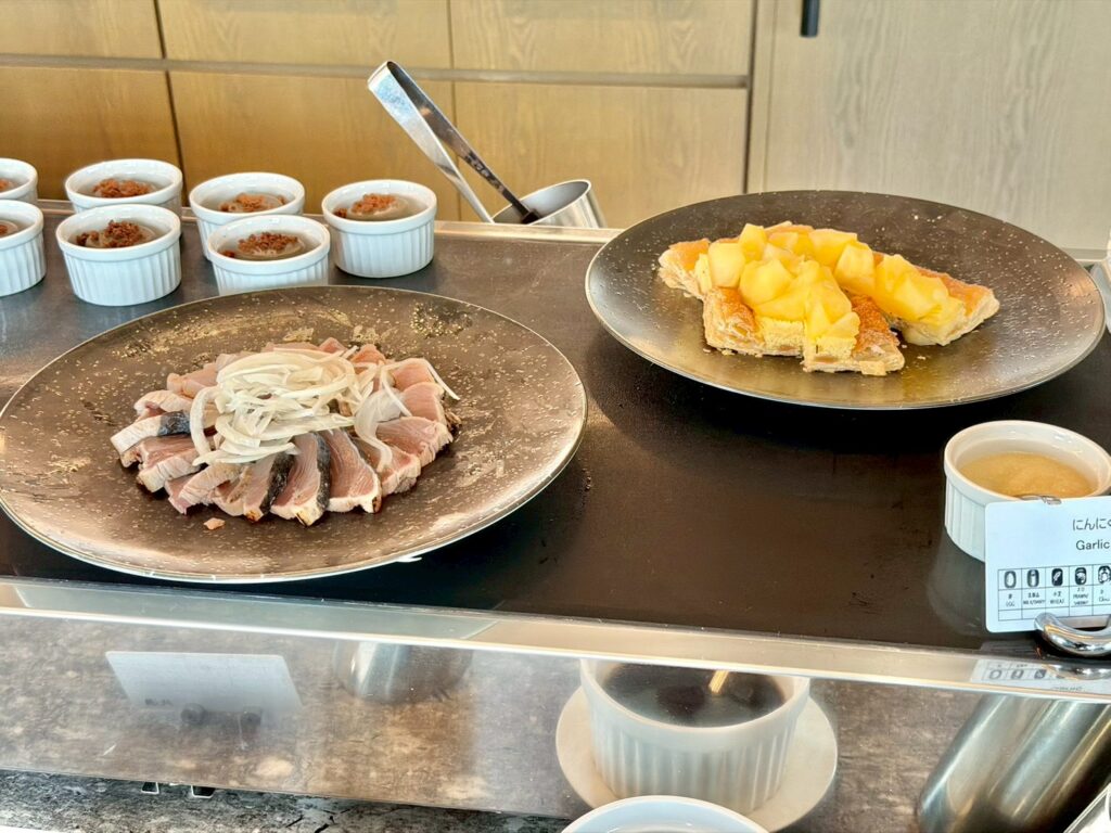 シェラトン鹿児島のクラブラウンジ(イブニングカクテルタイム)