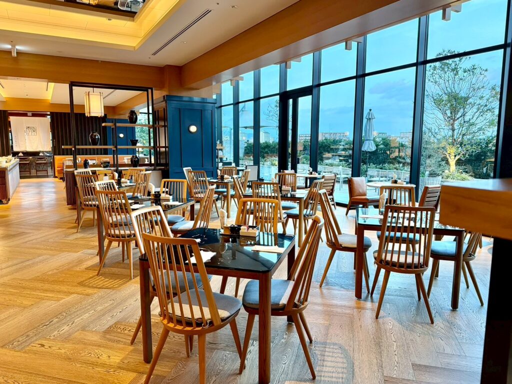 シェラトン鹿児島のレストラン「Daily Social」の朝食ビュッフェレビュー（プラチナエリートの子連れ宿泊記）