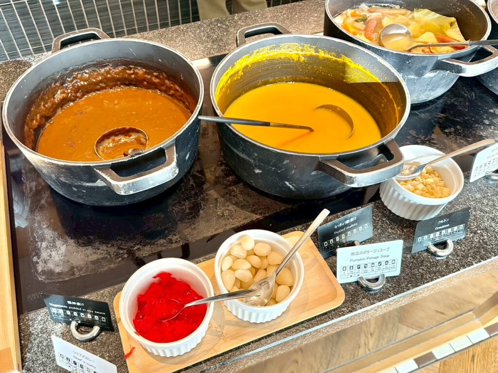 シェラトン鹿児島のレストラン「Daily Social」の朝食ビュッフェ（プラチナエリートの子連れ宿泊記ブログ）
