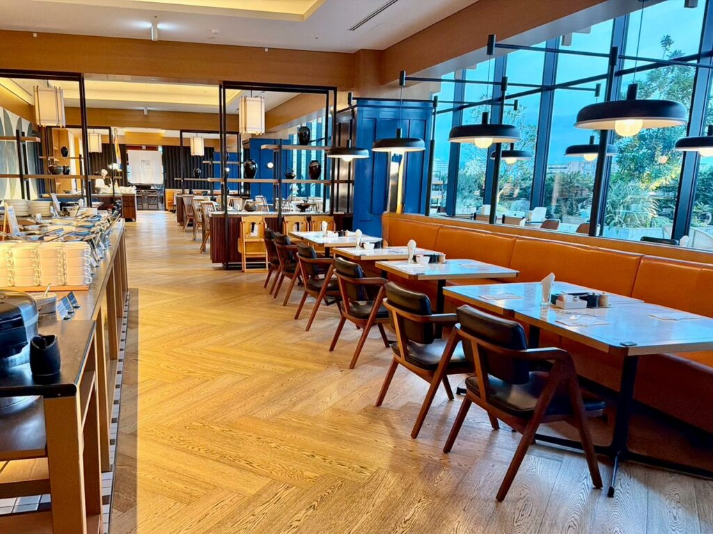 シェラトン鹿児島のレストラン「Daily Social」の朝食ビュッフェレビュー（プラチナエリートの子連れ宿泊記）
