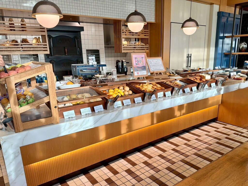 シェラトン鹿児島のレストラン「Daily Social」の朝食ビュッフェレビュー（プラチナエリートの子連れ宿泊記）