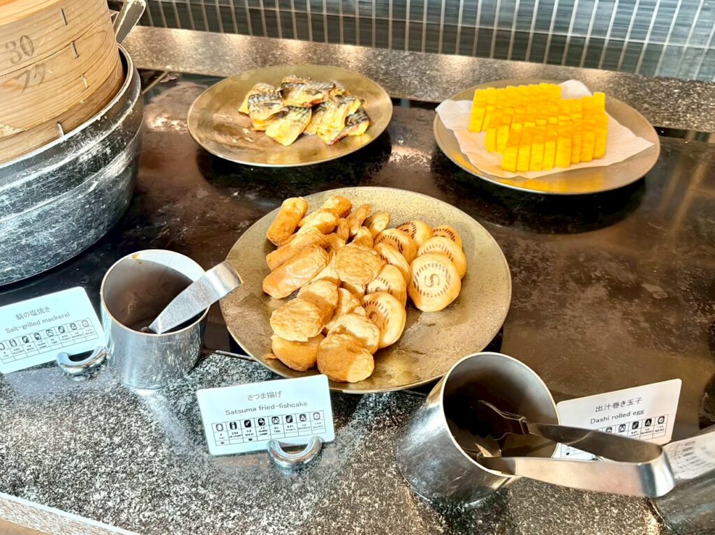 シェラトン鹿児島のレストラン「Daily Social」の朝食ビュッフェ（プラチナエリートの子連れ宿泊記ブログ）